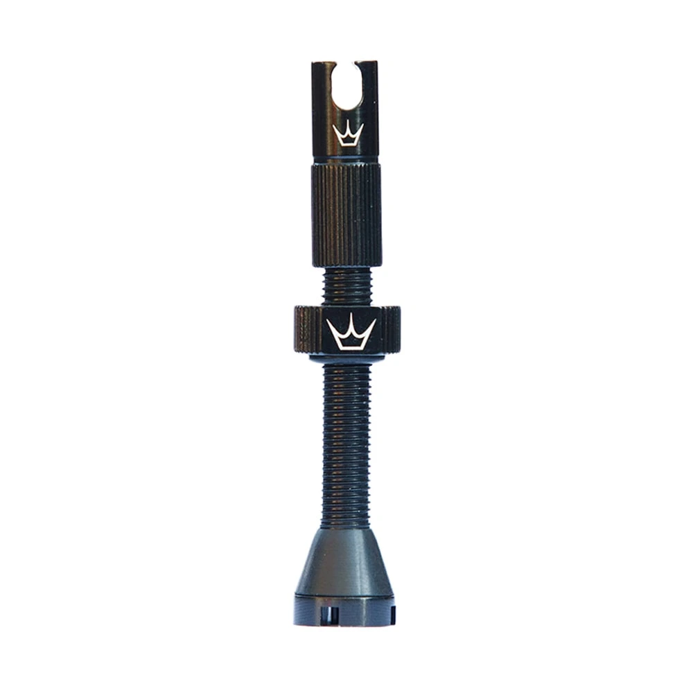 [PTV2-42-BLK] Peaty's Valve Stems, 42mm (Black)